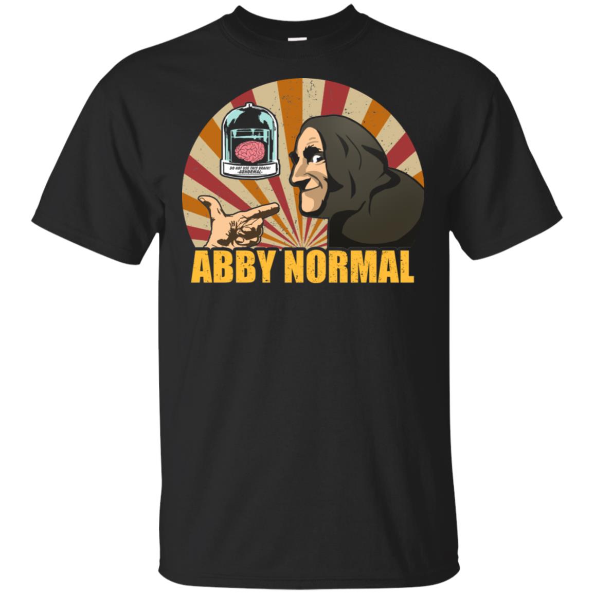 Abby Brain Normal Funny Vintage Movie T-shirt CubeBik