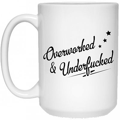 15 oz. White Mug