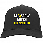 Moscow Mitch Putin's Bit-ch Mc Connell Twill Cap - High-Profile Snapback -Trucker Hat