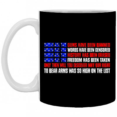 When All the Guns Have Been Banned Mug - Beer Stein - Water Bottle - Color Changing Mug