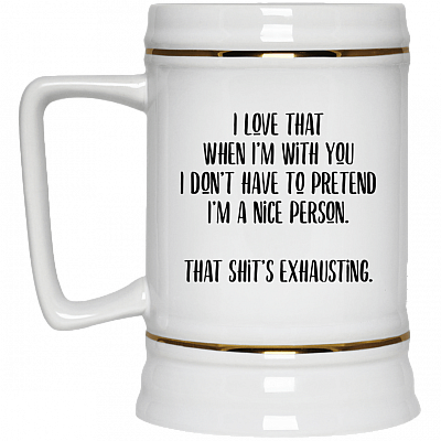 22 oz. Beer Stein