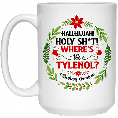 15 oz. White Mug