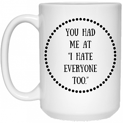 15 oz. White Mug