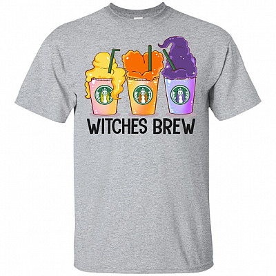 Three Witches Brew Coffee T-shirt - V-neck Tee