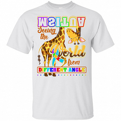 Autism Seeing The World From-Different-Angle T-Shirt