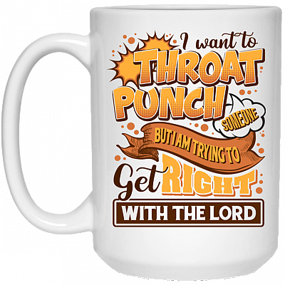 15 oz. White Mug