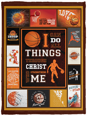 I Can Do All Things Through Christ Who Strengthens Me Blanket