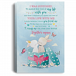 I Was Supposed To Spend The Rest of My Life With You Gallery Wrapped Framed Canvas Prints - Unframed Poster