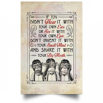 Unframed Poster