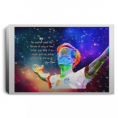 No Matter What Life Throws At You Landscape Canvas Poster