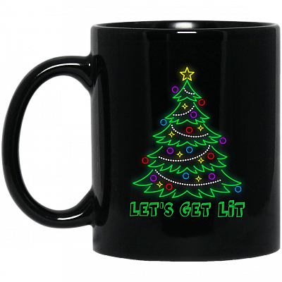 11 oz. Black Mug