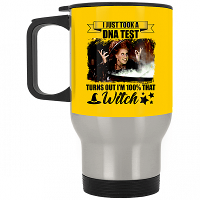 14 oz. Silver Travel Mug