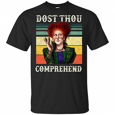 Dost Hou Comprehend Hocus Po-cus Vintage Retro T-Shirt