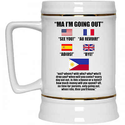 22 oz. Beer Stein