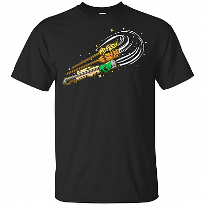 Three Broomstick Witches Hocus Pocus Funny Halloween T-Shirt - V-Neck Shirt