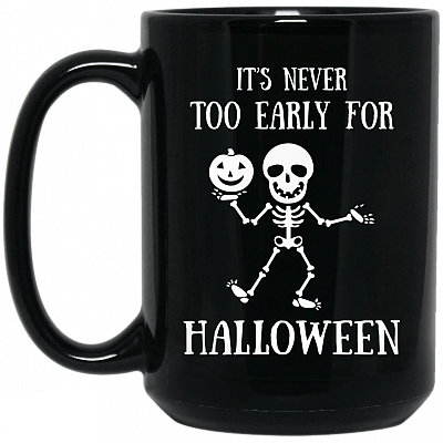 15 oz. Black Mug