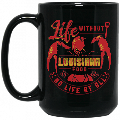 15 oz. Black Mug
