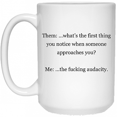 15 oz. White Mug