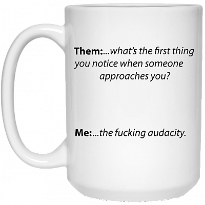15 oz. White Mug