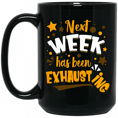 15 oz. Black Mug