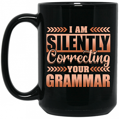 15 oz. Black Mug