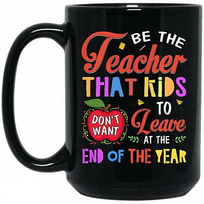 15 oz. Black Mug