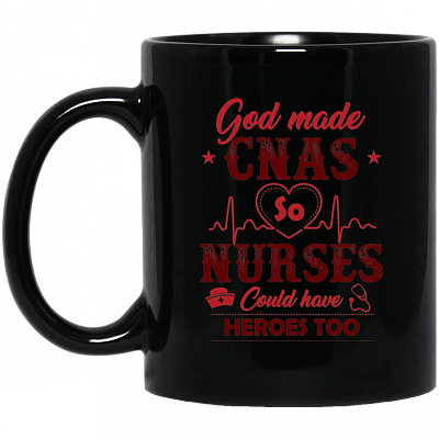 11 oz. Black Mug