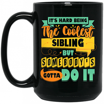 15 oz. Black Mug