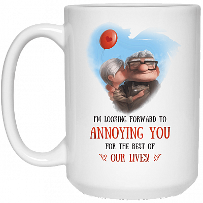 15 oz. White Mug