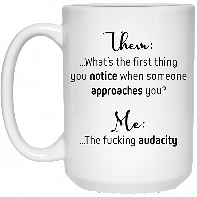 15 oz. White Mug