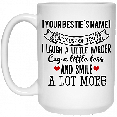 15 oz. White Mug
