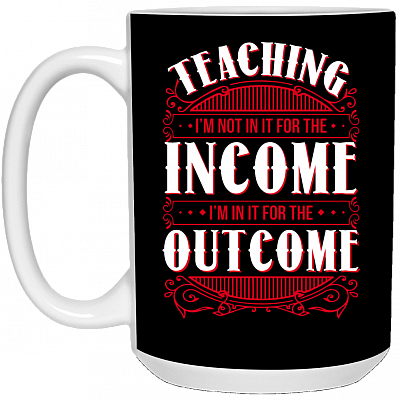 15 oz. White Mug