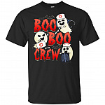 Nurse Boo-Crew T-Shirt - Halloween Nurse Shirt