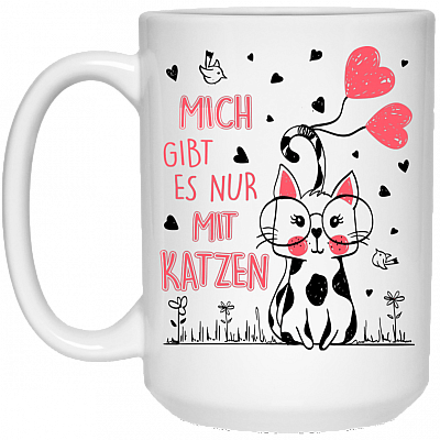 15 oz. White Mug