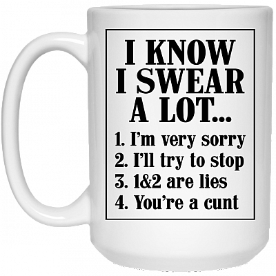 15 oz. White Mug