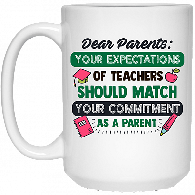 15 oz. White Mug