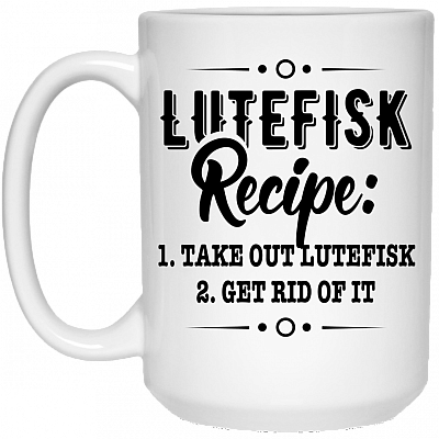 15 oz. White Mug