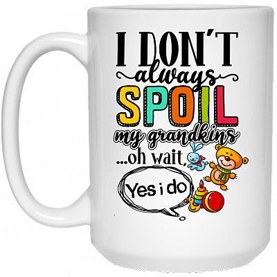 15 oz. White Mug