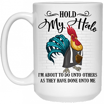 15 oz. White Mug
