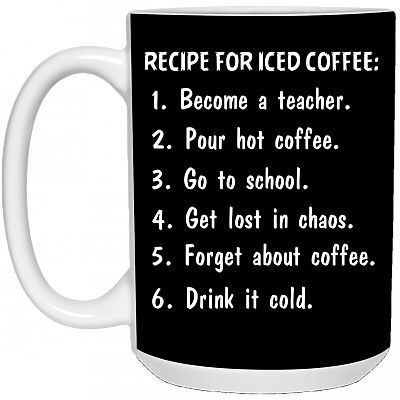 15 oz. White Mug