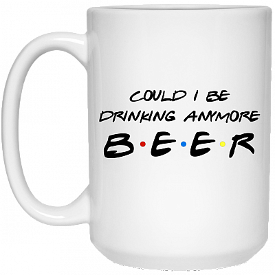 15 oz. White Mug