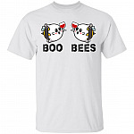 Boo Bees Funny Halloween Bo-obs Wine Drinking T-shirt - V-neck