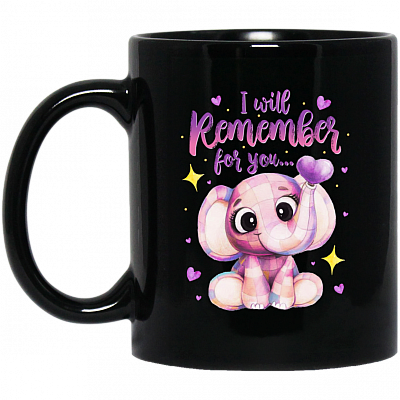 11 oz. Black Mug