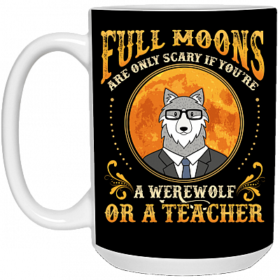 15 oz. White Mug