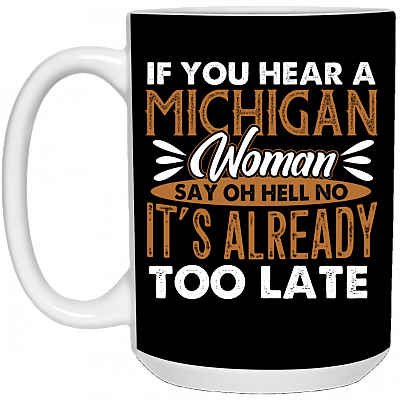 15 oz. White Mug