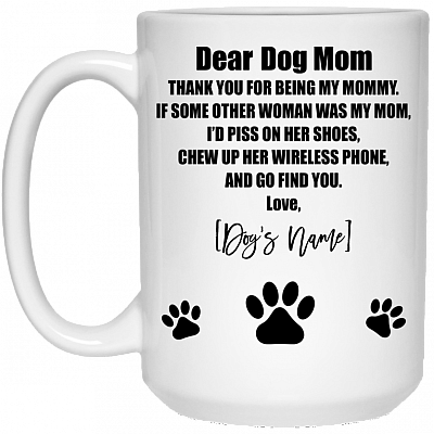 15 oz. White Mug