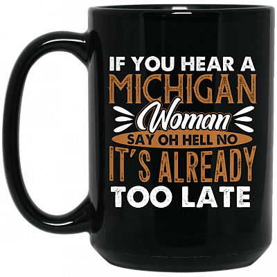15 oz. Black Mug