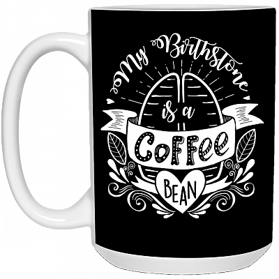 15 oz. White Mug