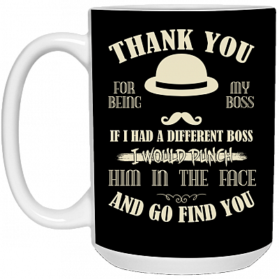 15 oz. White Mug