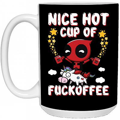 15 oz. White Mug